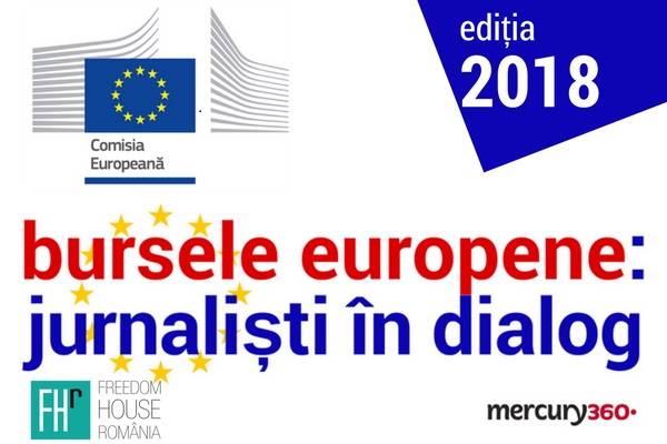 Ziariștii din presa locală și regională se pot înscrie la „Bursele Europene: Jurnaliști în dialog 2018”