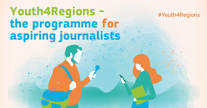 Înscrieri deschise în cadrul concursului Youth4Regions, dedicat tinerilor jurnaliști!